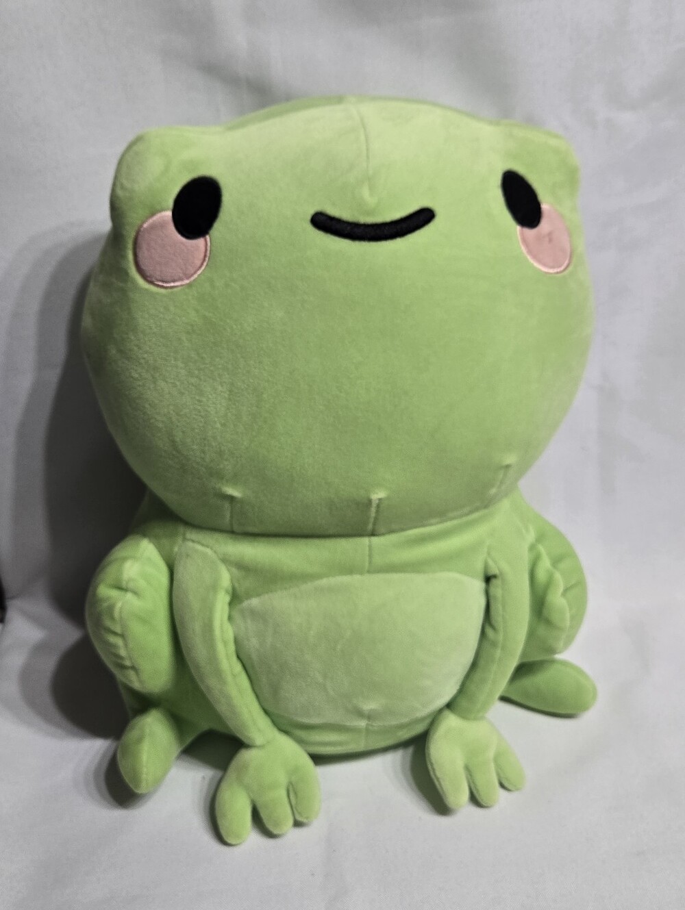 12" Smoko Frankie the Frog Mochi Plush Excellent Condition